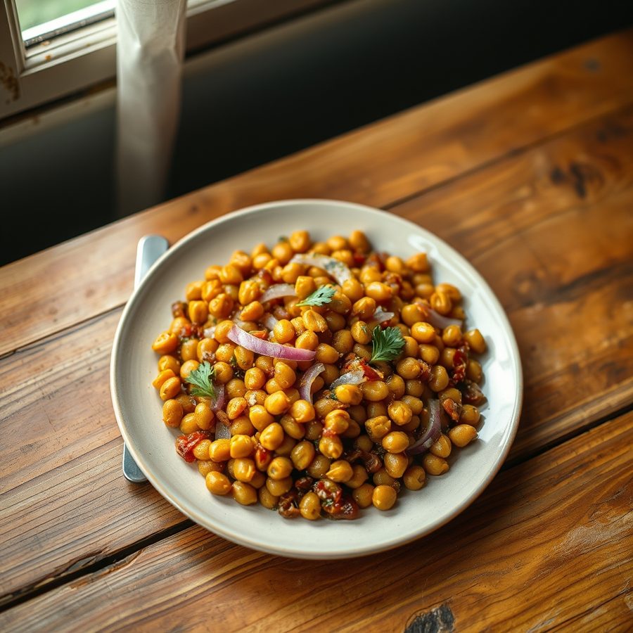 Achicha with Fio Fio (Pigeon Peas and Taro)
