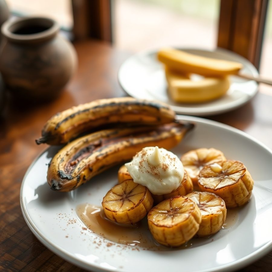 Akarubi (Rwandan Grilled Banana)