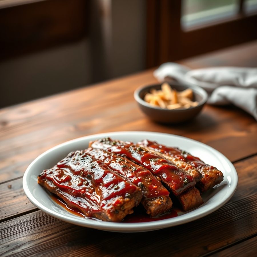 Backyard Barbecue Ribs