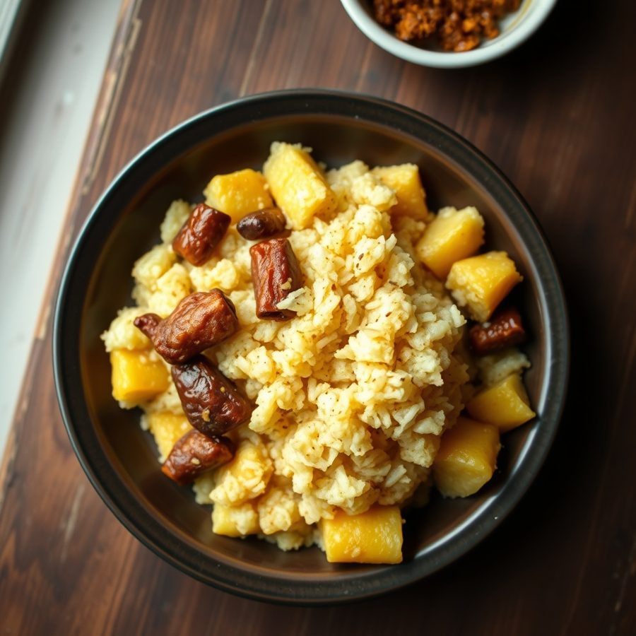 Dan Sululu (Nigerian Cassava Dumplings)