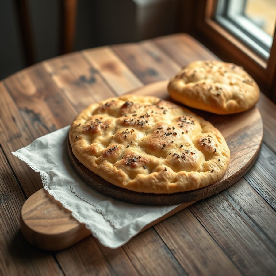 Faina (Chickpea Flatbread)
