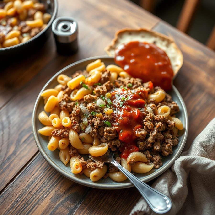Hamburger Skillet Dinner