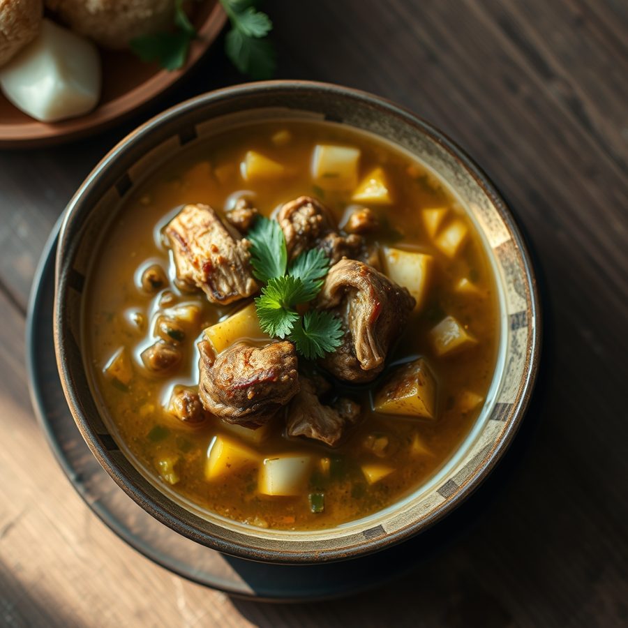 Kanya (Liberian Okra Soup)
