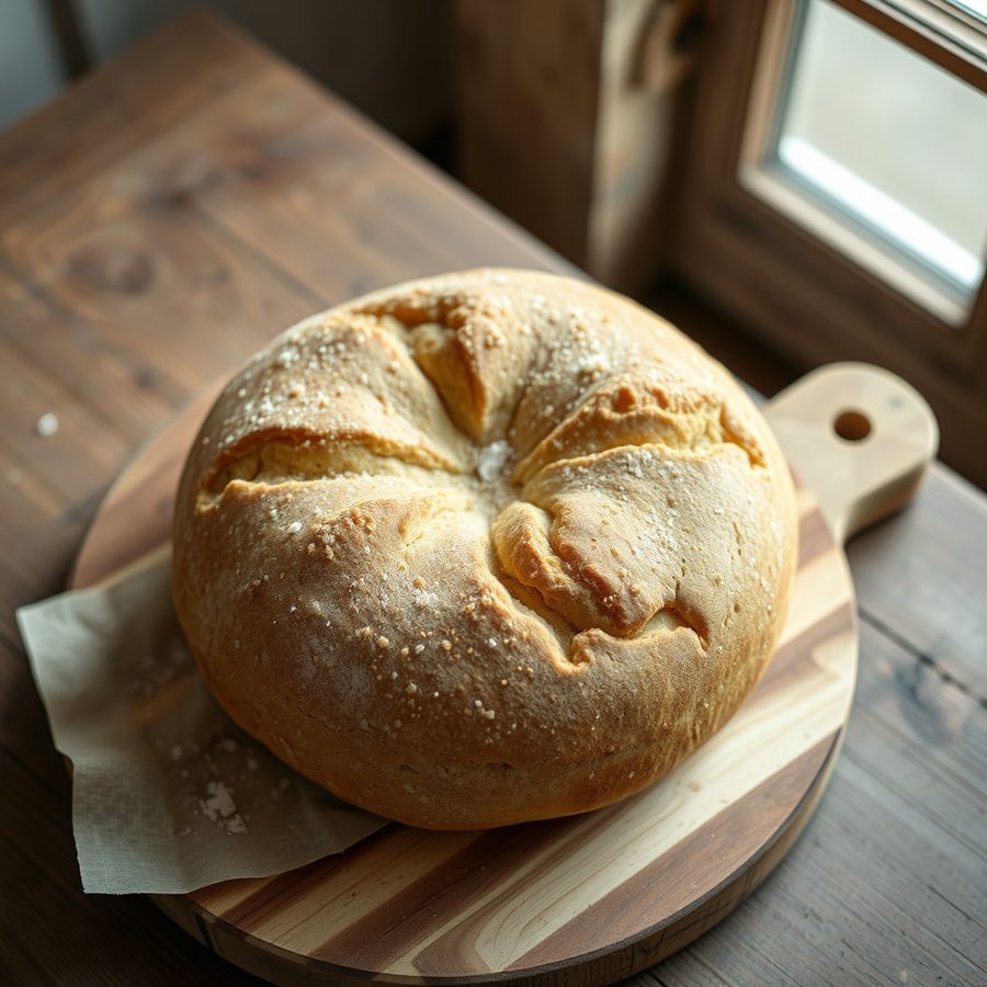 La Boule (Steamed Millet Bread)