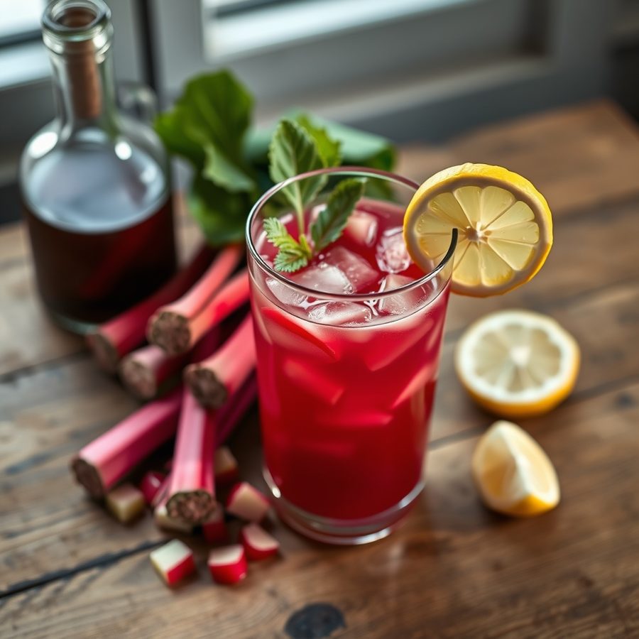 Rhubarb Juice