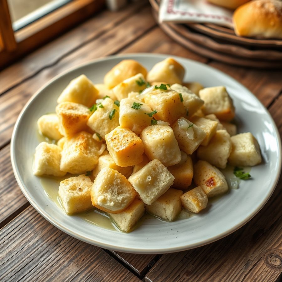 Semmelknoedel (Bavarian Bread Dumplings)