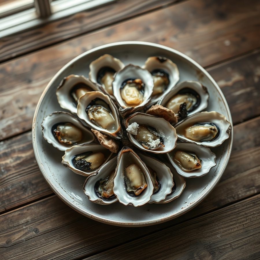 Simple Roasted Oysters