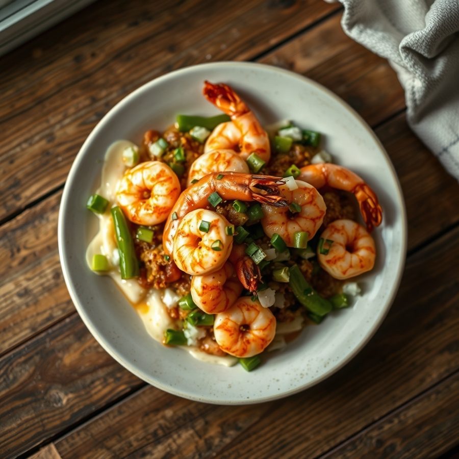 Smoking Shrimp Creole