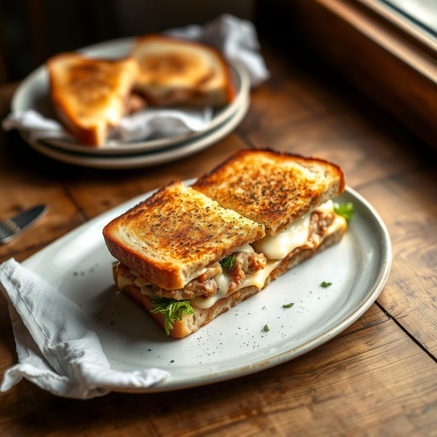Smoky Tuna Melts
