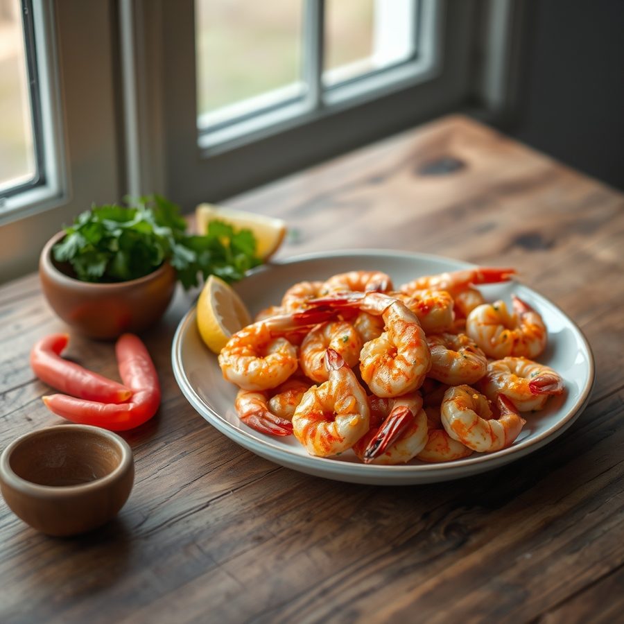 Sweet and Spicy Shrimp