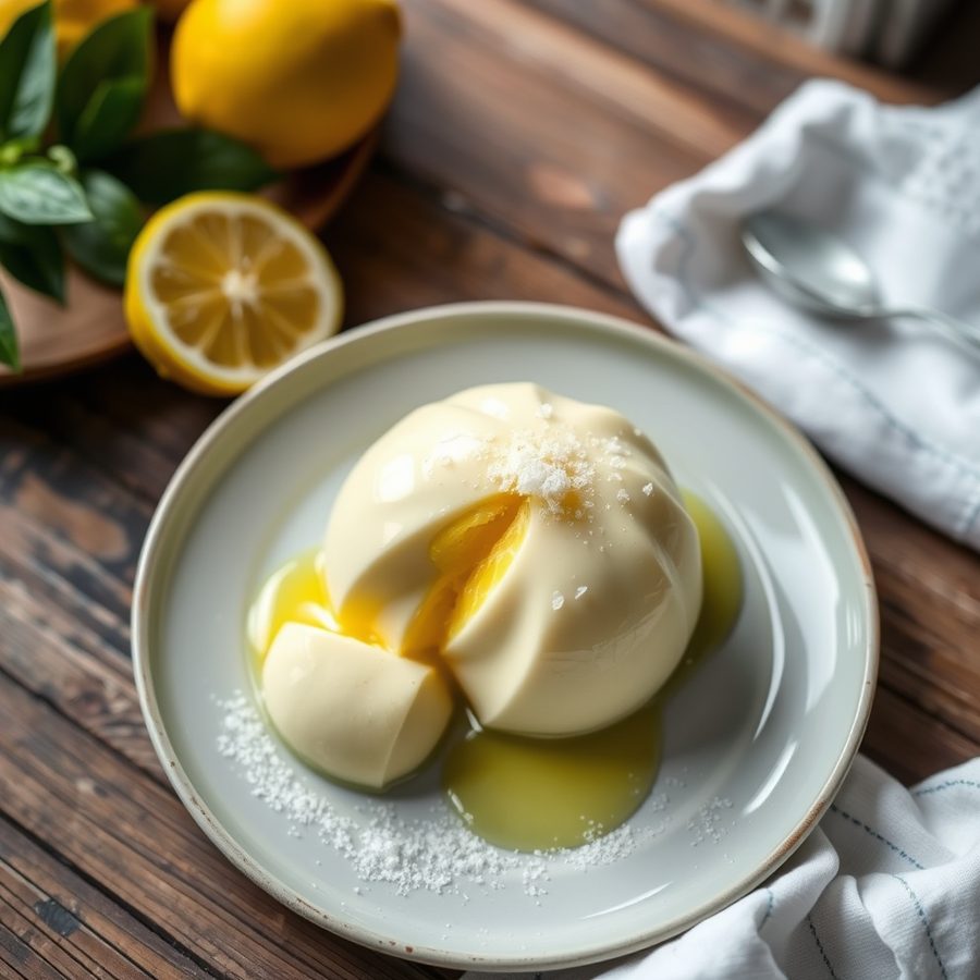 Tangy Lemon Mousse