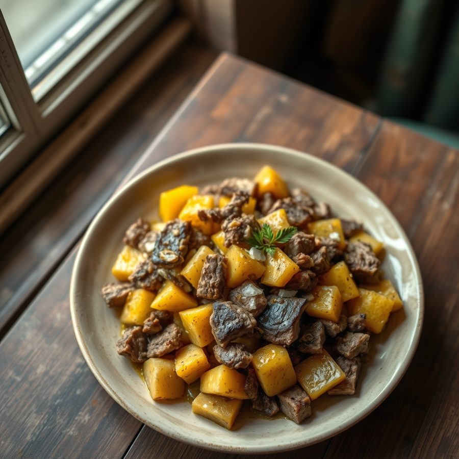 Ukang Ukom (Plantain Porridge)